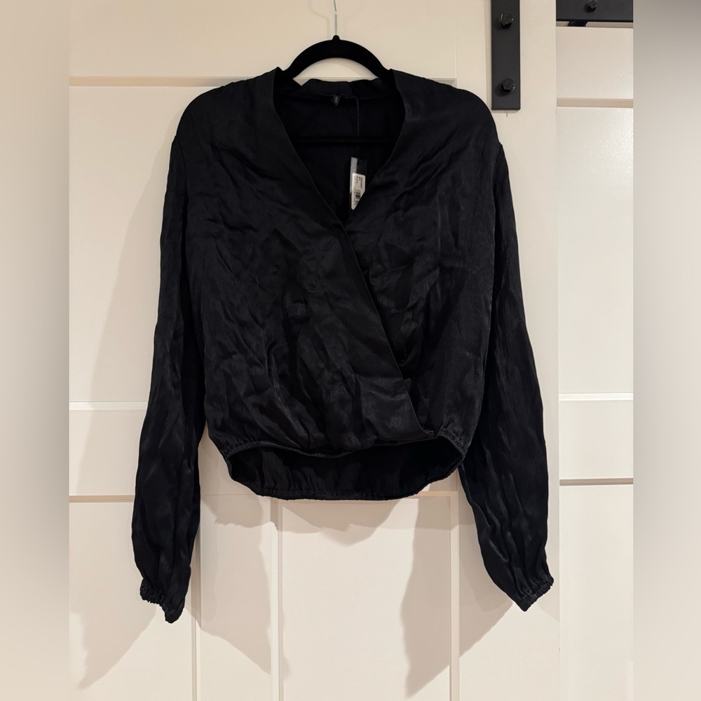 Bobi Black Elegant‎ Black Women's Top